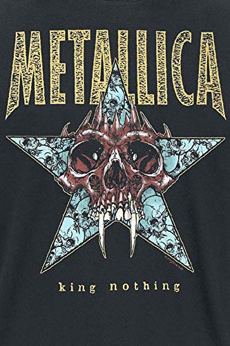Official Men's Black T-Shirt King Nothing Metallica Official Men's Black T-Shirt King Nothing Metallica